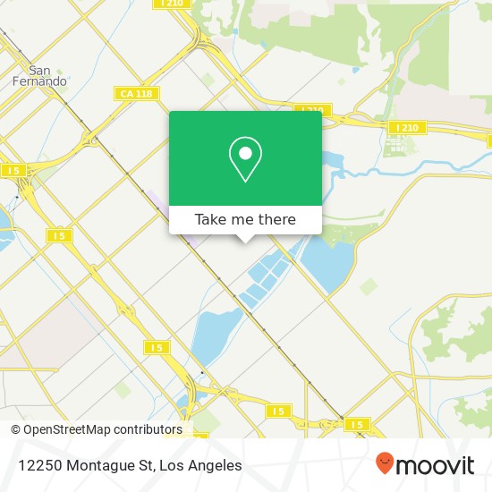 Mapa de 12250 Montague St