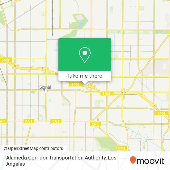 Alameda Corridor Transportation Authority map