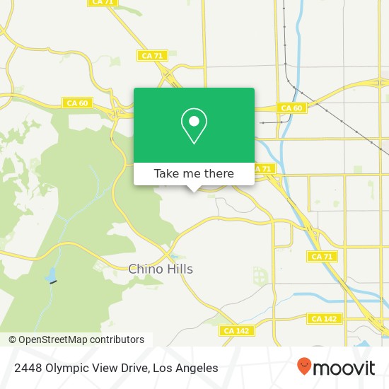 2448 Olympic View Drive map