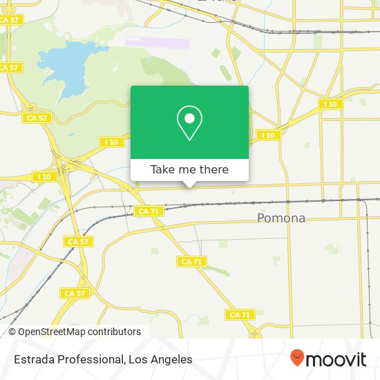 Mapa de Estrada Professional