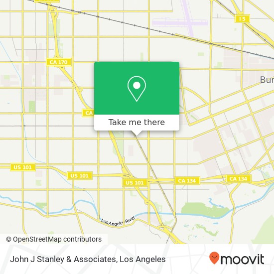 John J Stanley & Associates map