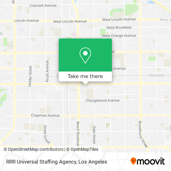 RRR Universal Staffing Agency map