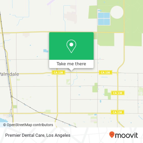 Mapa de Premier Dental Care