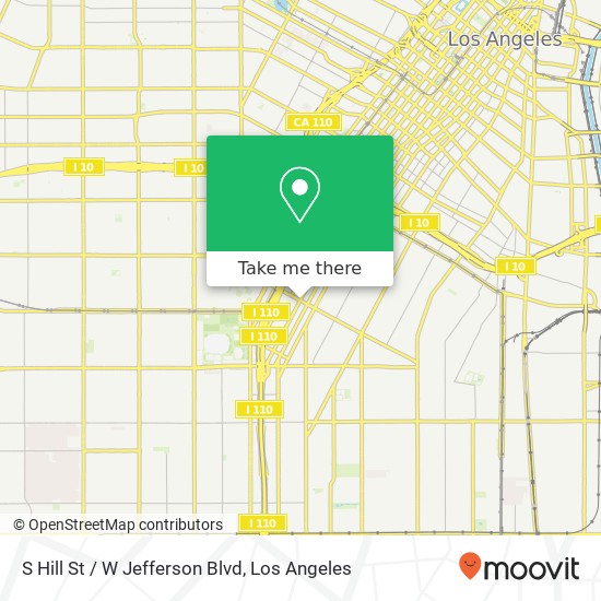 S Hill St / W Jefferson Blvd map