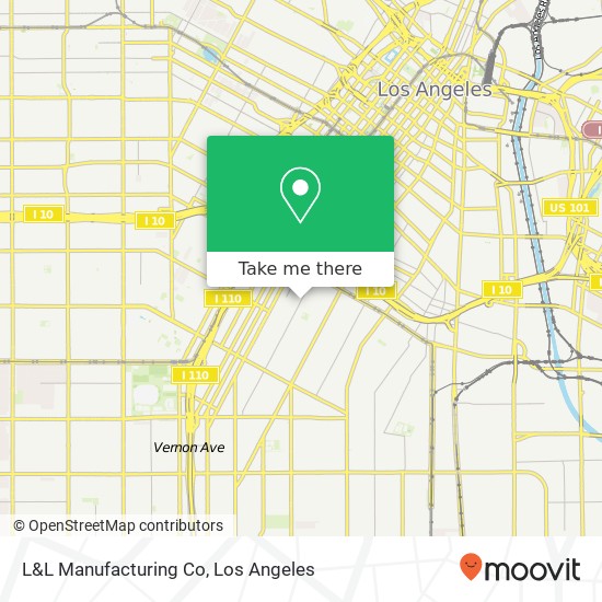 L&L Manufacturing Co map