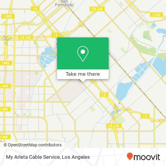 My Arleta Cable Service map
