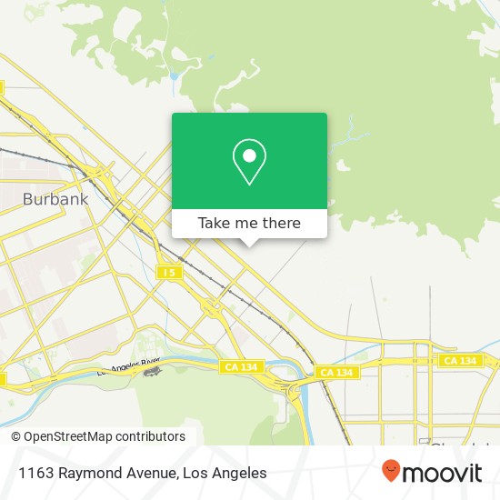 1163 Raymond Avenue map