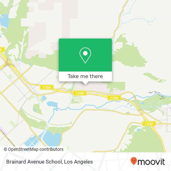 Mapa de Brainard Avenue School