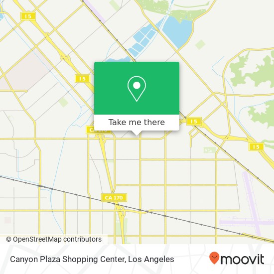 Mapa de Canyon Plaza Shopping Center