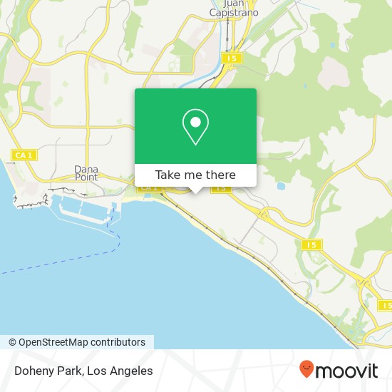 Doheny Park map