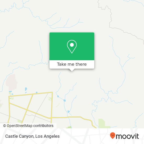 Mapa de Castle Canyon