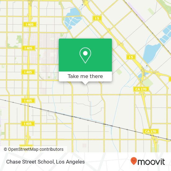 Mapa de Chase Street School