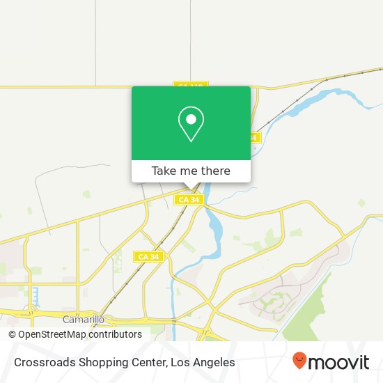 Mapa de Crossroads Shopping Center