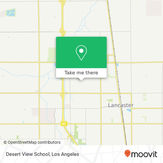 Desert View School map