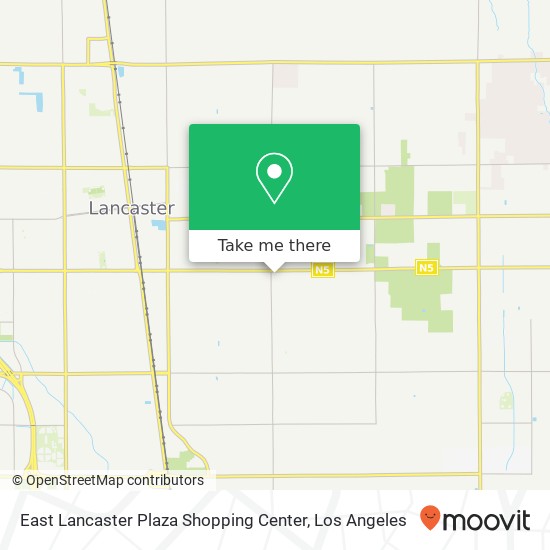 East Lancaster Plaza Shopping Center map