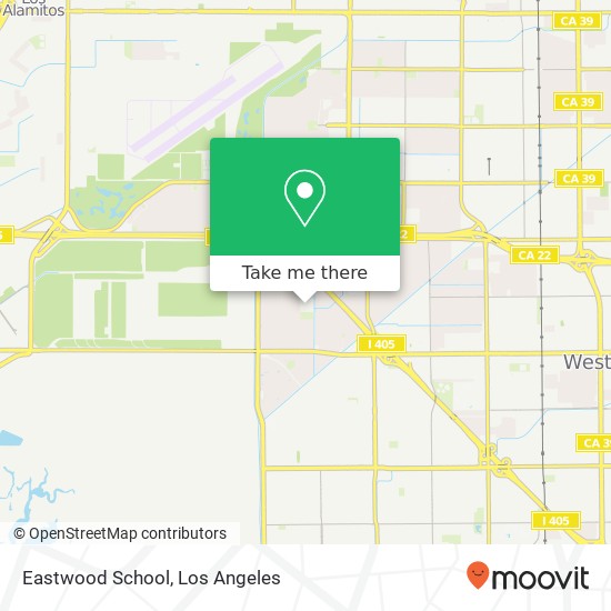 Eastwood School map