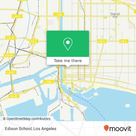 Mapa de Edison School