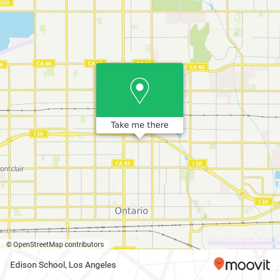 Edison School map