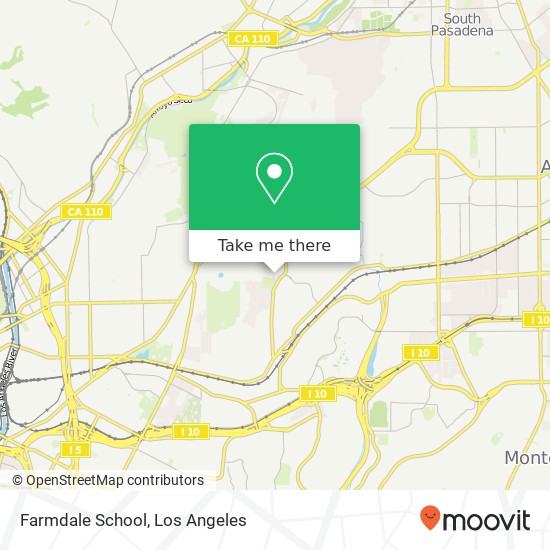 Mapa de Farmdale School