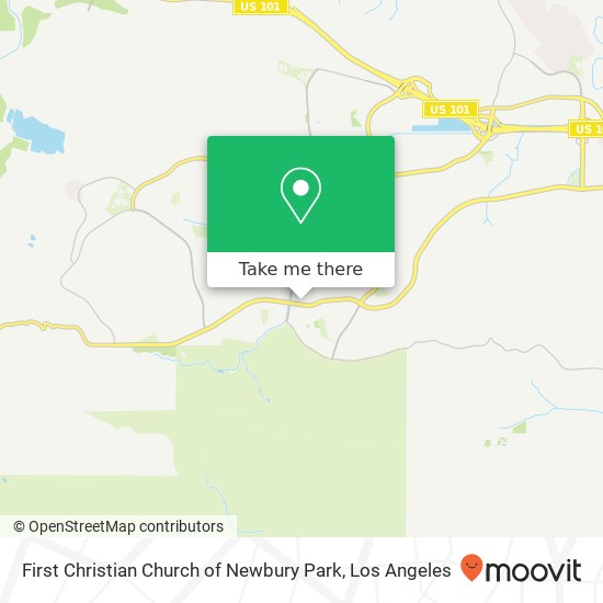 Mapa de First Christian Church of Newbury Park