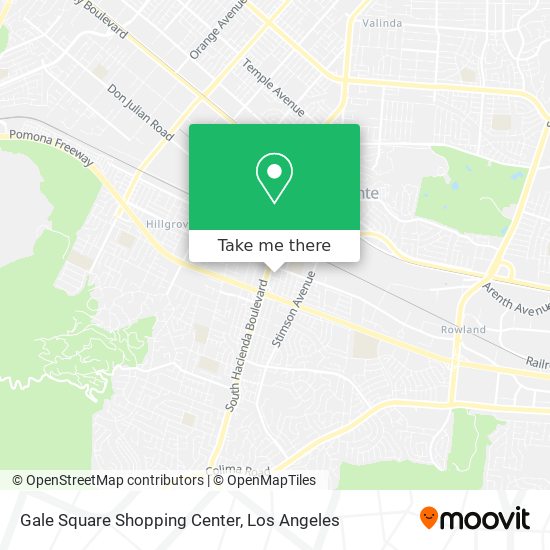 Mapa de Gale Square Shopping Center