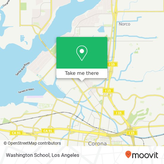 Mapa de Washington School