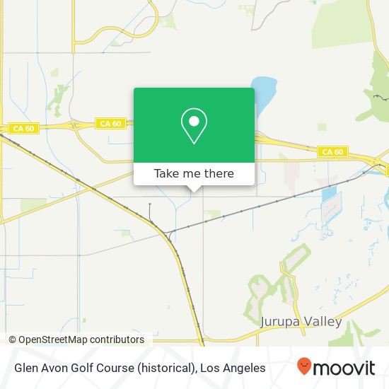 Mapa de Glen Avon Golf Course (historical)