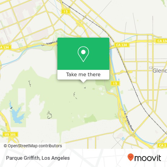 Parque Griffith map