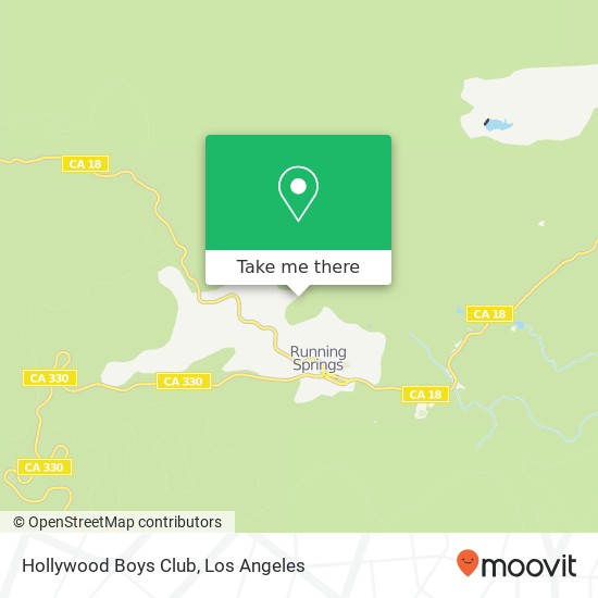 Hollywood Boys Club map