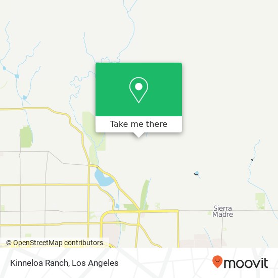 Kinneloa Ranch map