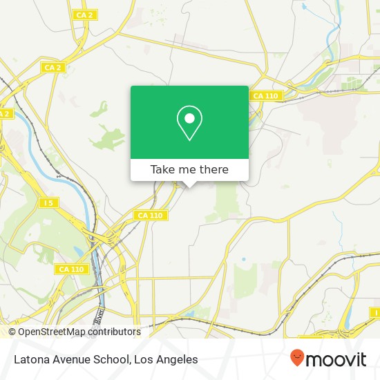Mapa de Latona Avenue School