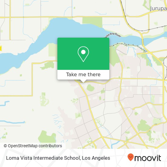 Loma Vista Intermediate School map