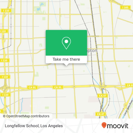 Longfellow School map
