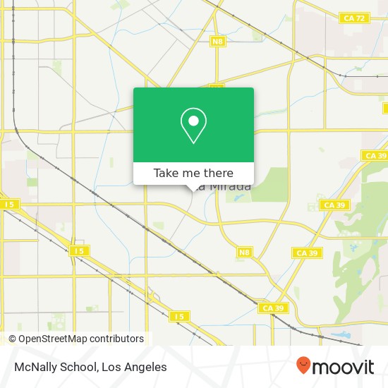 McNally School map