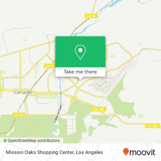 Mission Oaks Shopping Center map