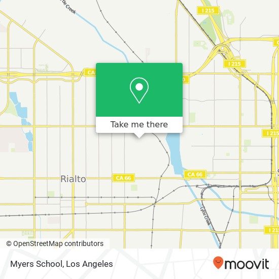 Myers School map