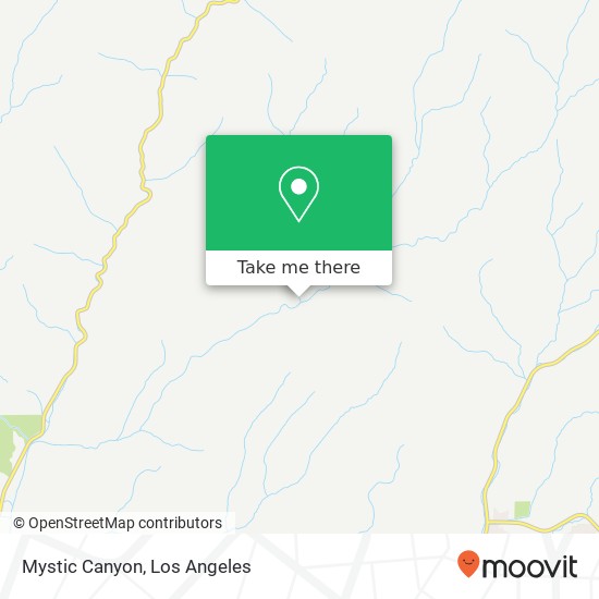 Mystic Canyon map