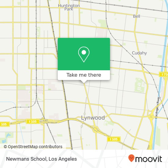 Newmans School map