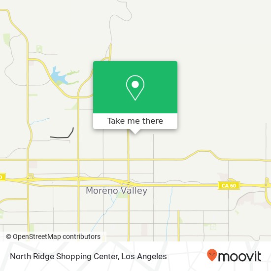 North Ridge Shopping Center map