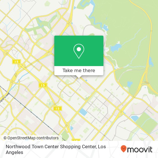 Northwood Town Center Shopping Center map
