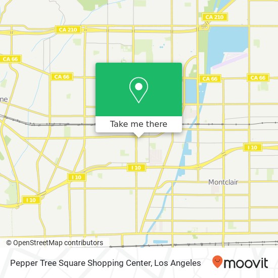 Pepper Tree Square Shopping Center map