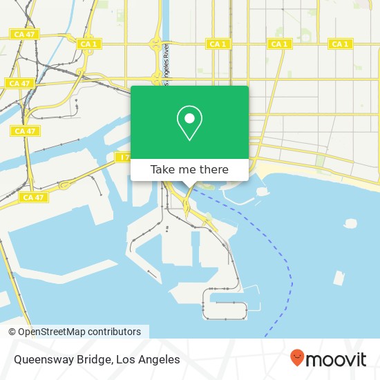 Mapa de Queensway Bridge