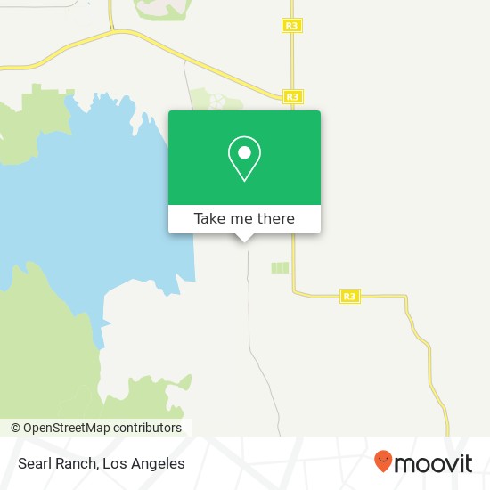 Mapa de Searl Ranch