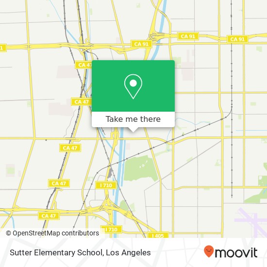 Mapa de Sutter Elementary School