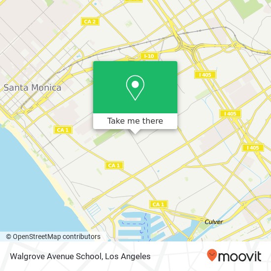 Walgrove Avenue School map