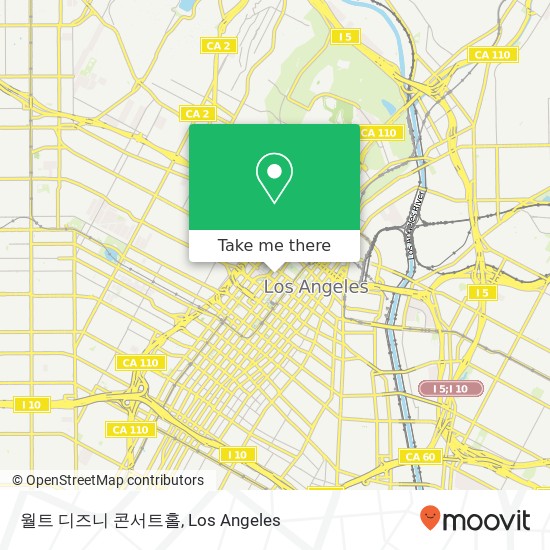 월트 디즈니 콘서트홀 map