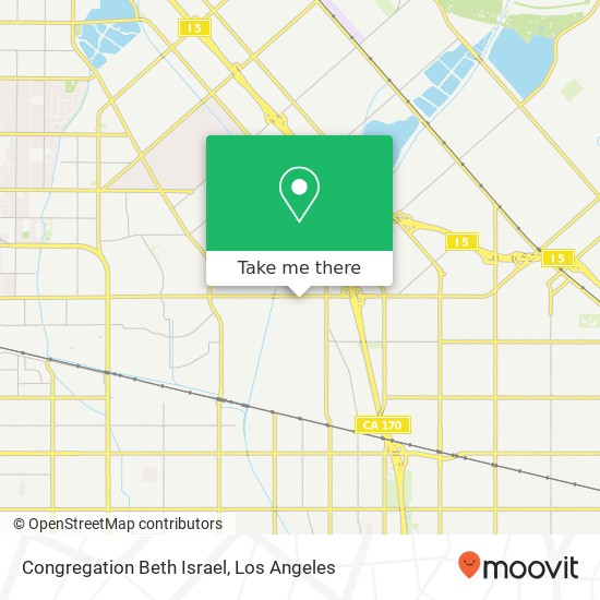 Mapa de Congregation Beth Israel