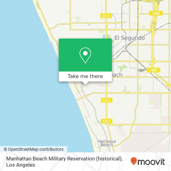 Manhattan Beach Military Reservation (historical) map