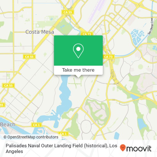 Palisades Naval Outer Landing Field (historical) map