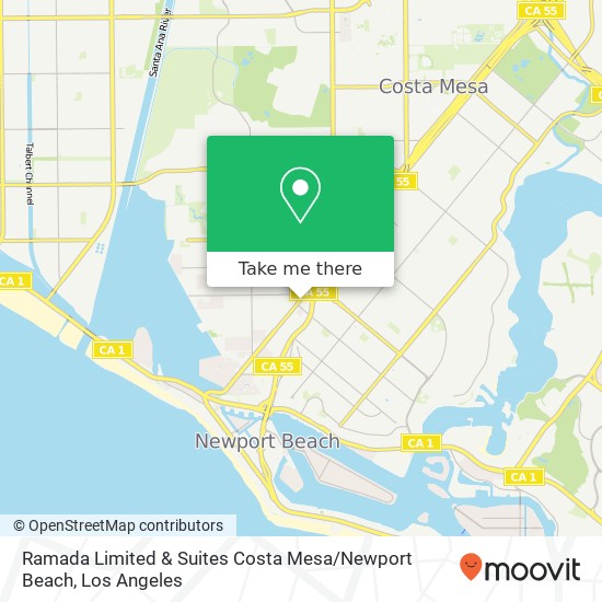 Ramada Limited & Suites Costa Mesa / Newport Beach map